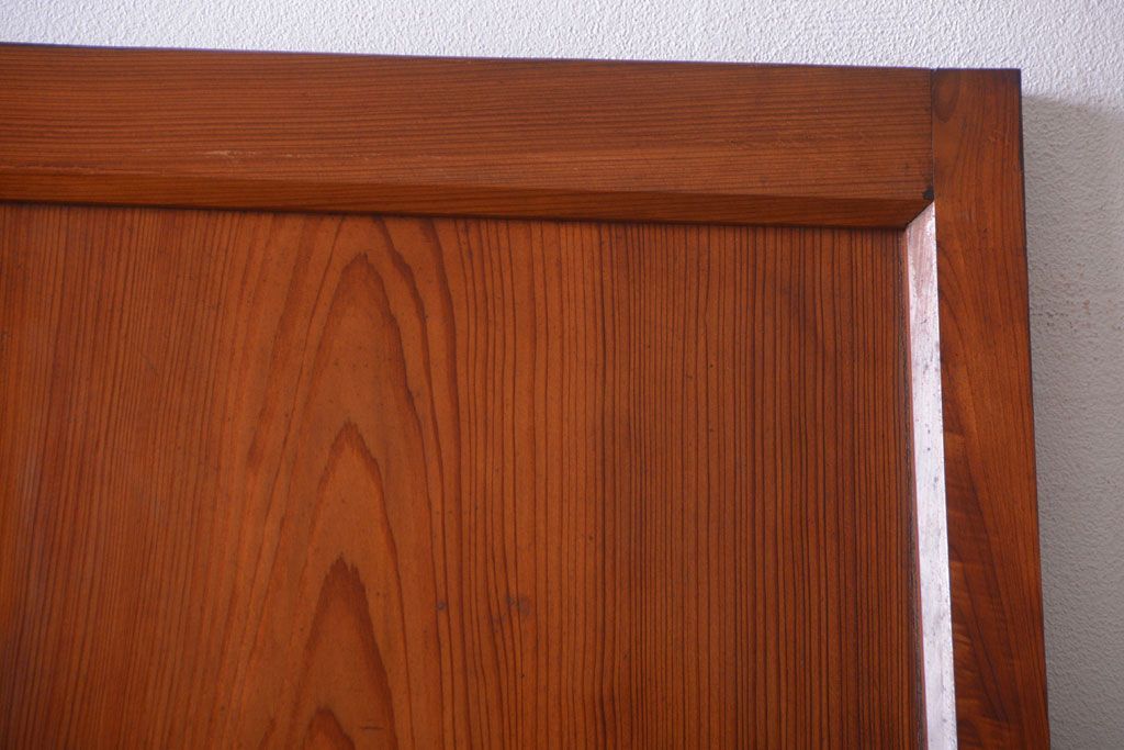 アンティーク　総檜材!上品な古い木のドア
