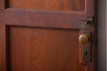 アンティーク　総檜材!上品な古い木のドア