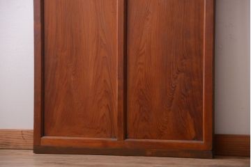 アンティーク　総檜材!上品な古い木のドア