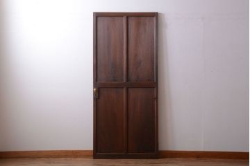 アンティーク　総檜材!上品な古い木のドア