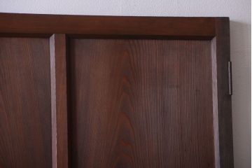 アンティーク　総檜材!上品な古い木のドア