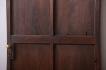 アンティーク　総檜材!上品な古い木のドア