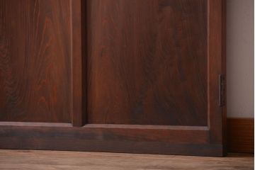 アンティーク　総檜材!上品な古い木のドア