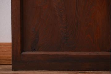 アンティーク　総檜材!上品な古い木のドア