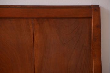 和製アンティーク　古い欅材の上質な引き戸2枚セット(1)