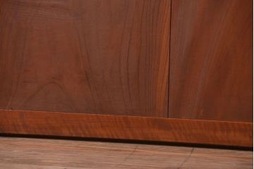 和製アンティーク　古い欅材の上質な引き戸2枚セット(1)