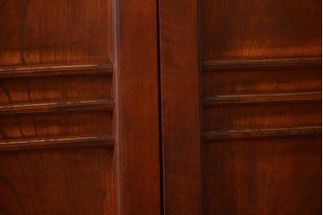 和製アンティーク　古い欅材の上質な引き戸2枚セット(2)