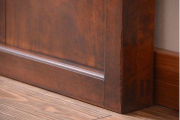 和製アンティーク　古い欅材の上質な引き戸2枚セット(2)