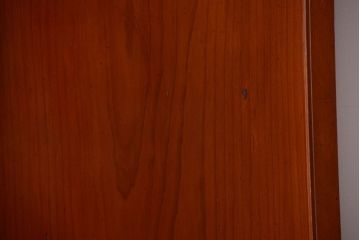 和製アンティーク　シンプルで上品な古い木の引き戸4枚セット(窓)