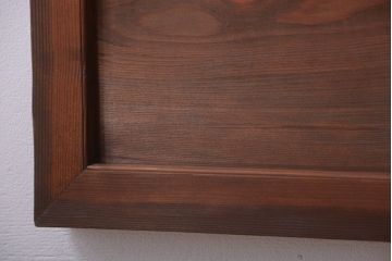 古民具・骨董　趣溢れる透かし彫りのアンティーク欄間2枚セット