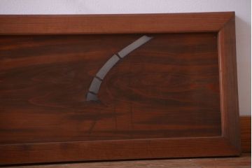 古民具・骨董　趣溢れる透かし彫りのアンティーク欄間2枚セット