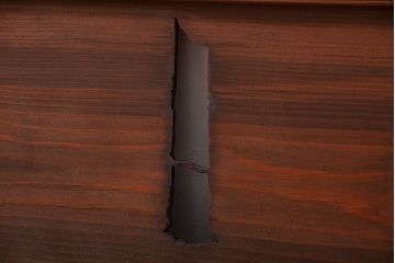 古民具・骨董　趣溢れる透かし彫りのアンティーク欄間2枚セット