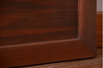 古民具・骨董　趣溢れる透かし彫りのアンティーク欄間2枚セット