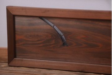 古民具・骨董　趣溢れる透かし彫りのアンティーク欄間2枚セット