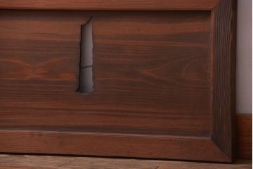 古民具・骨董　趣溢れる透かし彫りのアンティーク欄間2枚セット