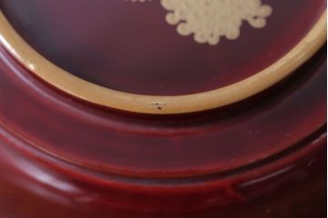 アンティーク雑貨　アンティーク　古い蒔絵の木製蓋付き椀10客