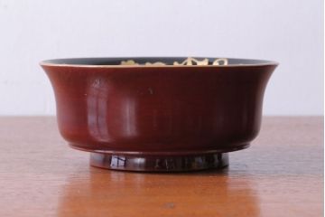 アンティーク雑貨　アンティーク　古い蒔絵の木製蓋付き椀10客