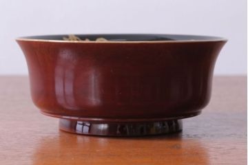 アンティーク雑貨　アンティーク　古い蒔絵の木製蓋付き椀10客