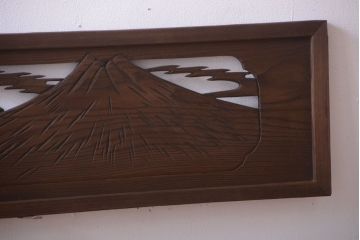 和製アンティーク　透かし彫りの欄間2枚セット