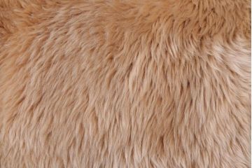アンティーク雑貨　 ニチロ毛皮株式会社　日本製　高級感あふれるムートンのラグマット