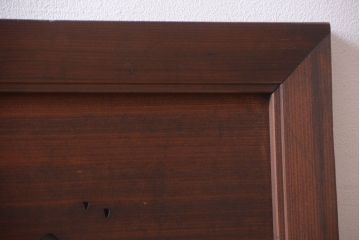 古民具・骨董　趣溢れる透かし彫りのアンティーク欄間2枚セット(2)