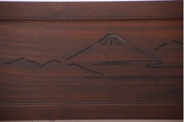 古民具・骨董　趣溢れる透かし彫りのアンティーク欄間2枚セット(2)