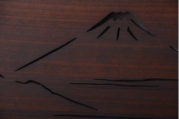 古民具・骨董　趣溢れる透かし彫りのアンティーク欄間2枚セット(2)