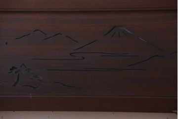 古民具・骨董　趣溢れる透かし彫りのアンティーク欄間2枚セット(2)