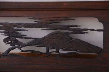 和製アンティーク　透かし彫りの欄間2枚セット(2)