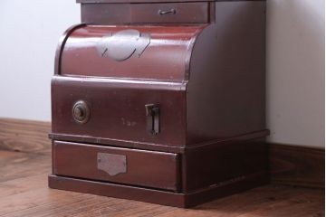 アンティーク雑貨　和製アンティーク　King(キング)　木製レジスター(自働整理器)