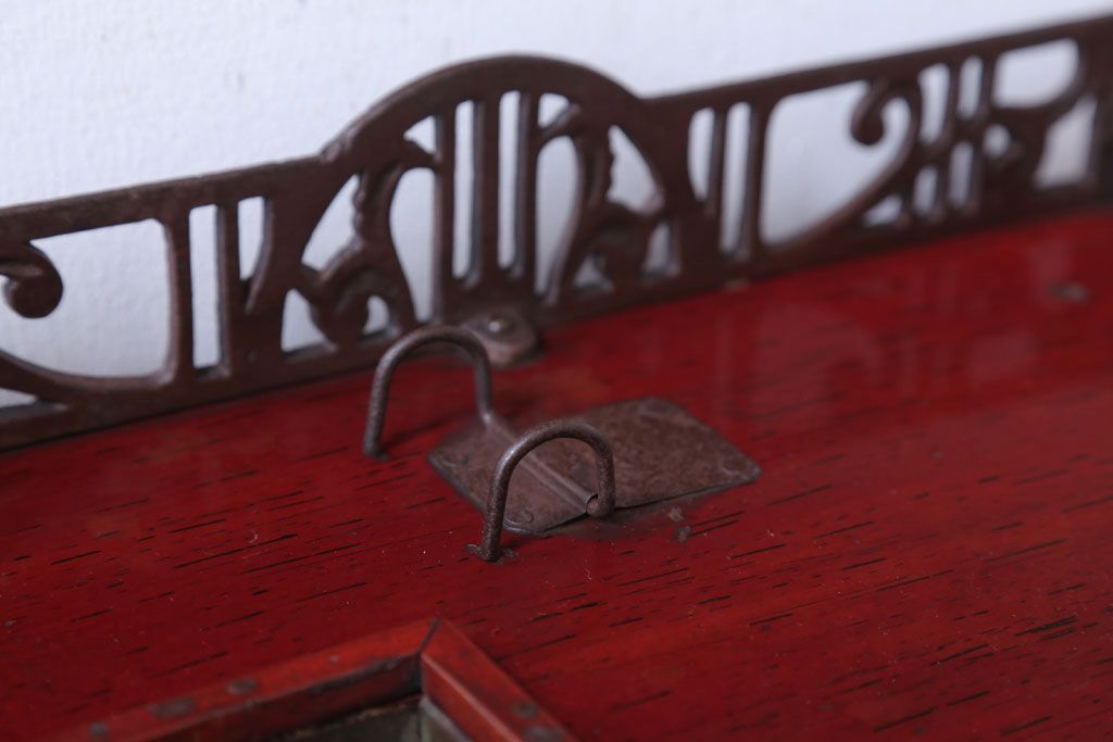 アンティーク雑貨　和製アンティーク　King(キング)　木製レジスター(自働整理器)