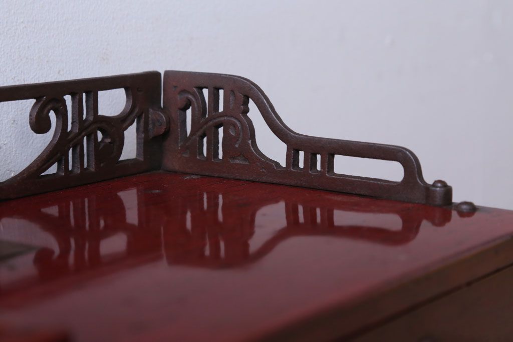 アンティーク雑貨　和製アンティーク　King(キング)　木製レジスター(自働整理器)