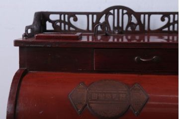 アンティーク雑貨　和製アンティーク　King(キング)　木製レジスター(自働整理器)