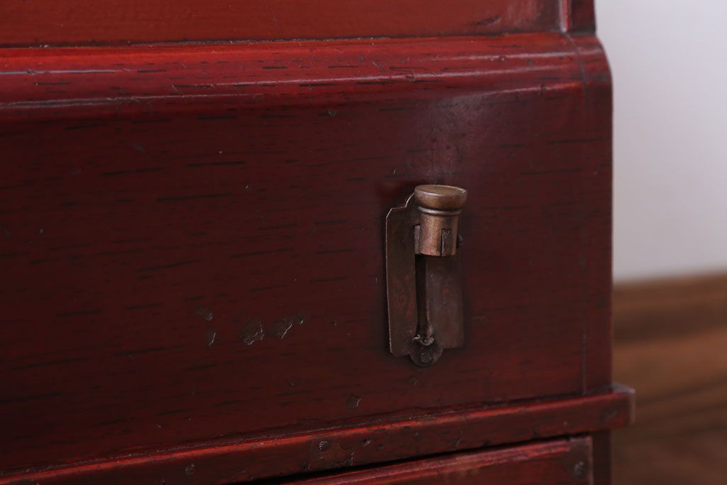 アンティーク雑貨　和製アンティーク　King(キング)　木製レジスター(自働整理器)