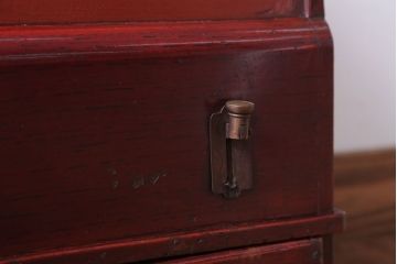 アンティーク雑貨　和製アンティーク　King(キング)　木製レジスター(自働整理器)