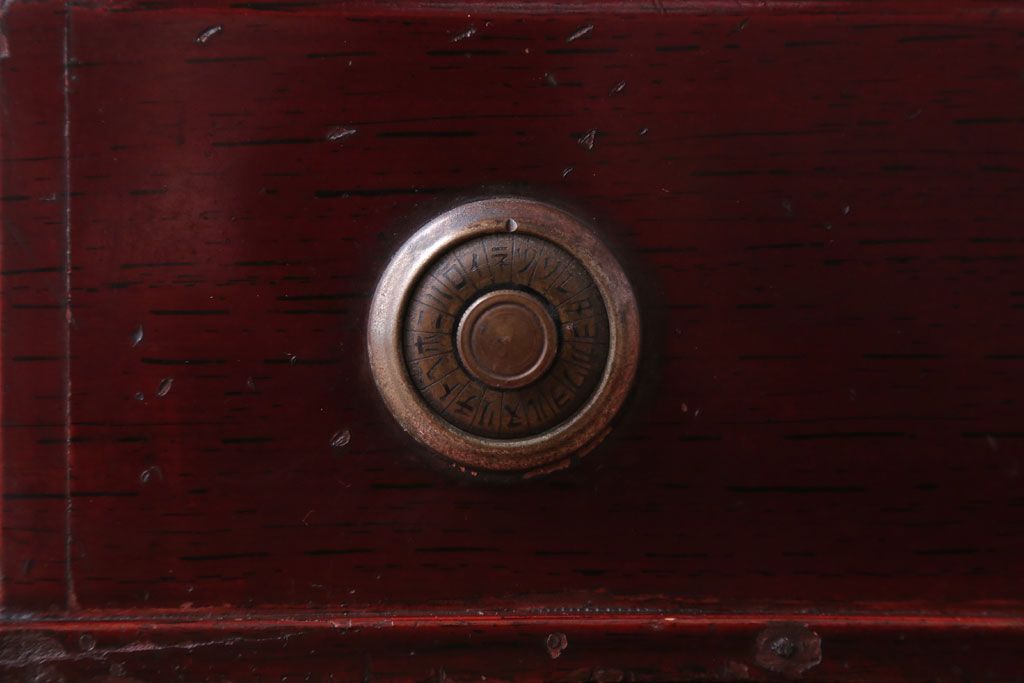 アンティーク雑貨　和製アンティーク　King(キング)　木製レジスター(自働整理器)