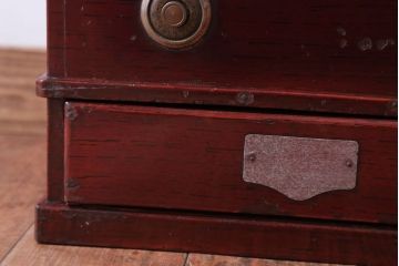 アンティーク雑貨　和製アンティーク　King(キング)　木製レジスター(自働整理器)