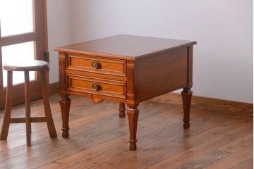 ドレクセルヘリテイジJAPAN　594-324　エンドテーブル(ナイトテーブル・サイドテーブル)(定価約24万円)(1)