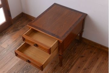 ドレクセルヘリテイジJAPAN　594-324　エンドテーブル(ナイトテーブル・サイドテーブル)(定価約24万円)(2)