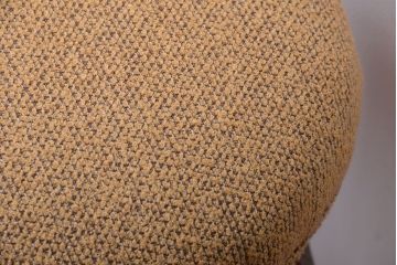 レトロ家具　和製アンティーク　古い木のレトロなクッション座面スツール