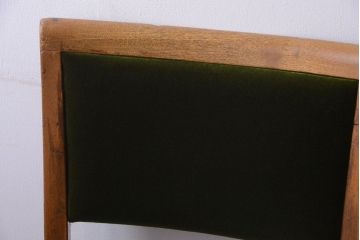 レトロ家具　和製アンティーク　古いナラ材のレトロなチェア