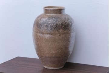 アンティーク雑貨　アンティーク　大正〜昭和　信楽焼甕(壺)