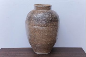 アンティーク雑貨　アンティーク　大正〜昭和　信楽焼甕(壺)