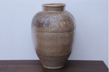 アンティーク雑貨　アンティーク　大正〜昭和　信楽焼甕(壺)