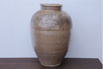 アンティーク雑貨　アンティーク　大正〜昭和　信楽焼甕(壺)