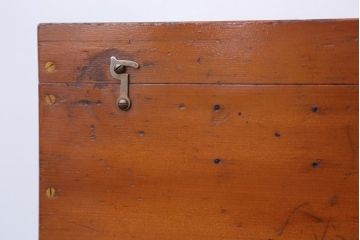 アンティーク雑貨　アンティーク　古い木製の収納ケース(収納箱)