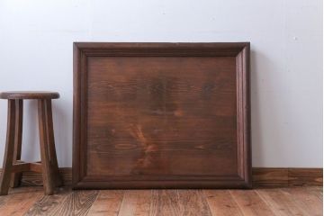 アンティーク雑貨　和製アンティーク　明治期　高級品!古い桐材の額縁