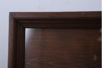 アンティーク雑貨　和製アンティーク　明治期　高級品!古い桐材の額縁