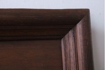 アンティーク雑貨　和製アンティーク　明治期　高級品!古い桐材の額縁