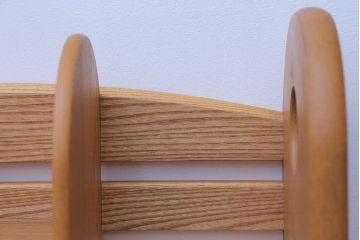 アンティーク雑貨　中古　小さな引き出し付き!ナラ材の本立て(2)